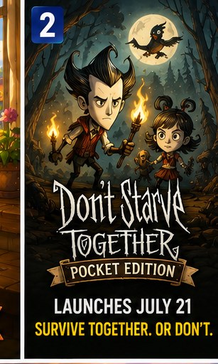 Don’t Starve Together Pocket Edition arrives tomorrow
