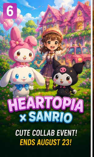 Heartopia’s Sanrio collaboration keeps the cosy crowd busy