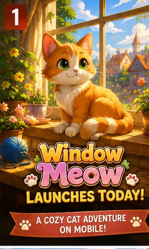 Window Meow launches today on mobile
