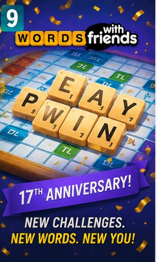 Words With Friends celebrates 17 years