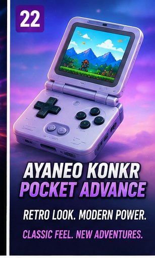 AYANEO KONKR Pocket Advance revives GBA nostalgia