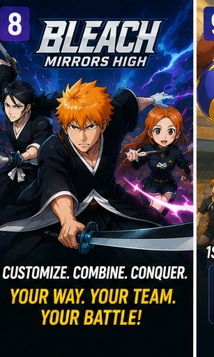 Bleach Mirrors High shows off avatar and weapon customisation