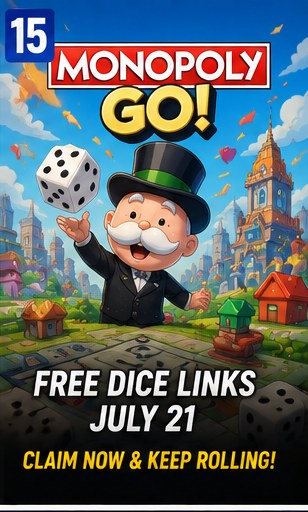 Monopoly Go free dice links refresh for July 21