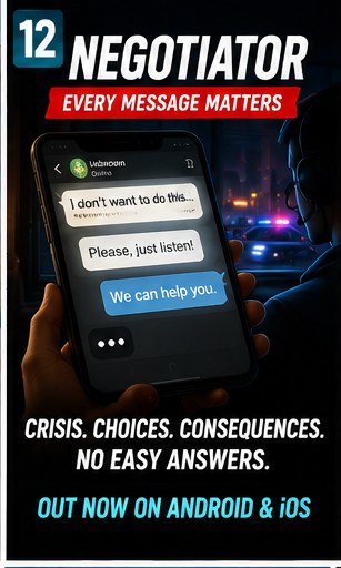 Negotiator turns text messages into crisis gameplay