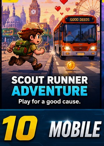 Sofie Scout turns fundraising into a pixel runner