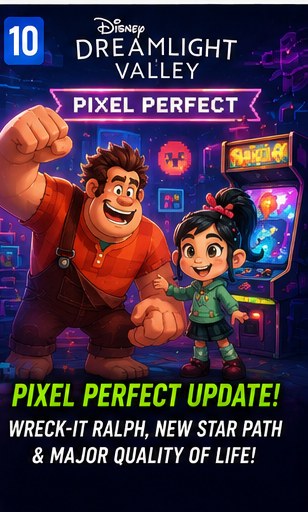 Disney Dreamlight Valley prepares Pixel Perfect update