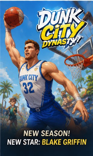Dunk City Dynasty adds Blake Griffin and community code