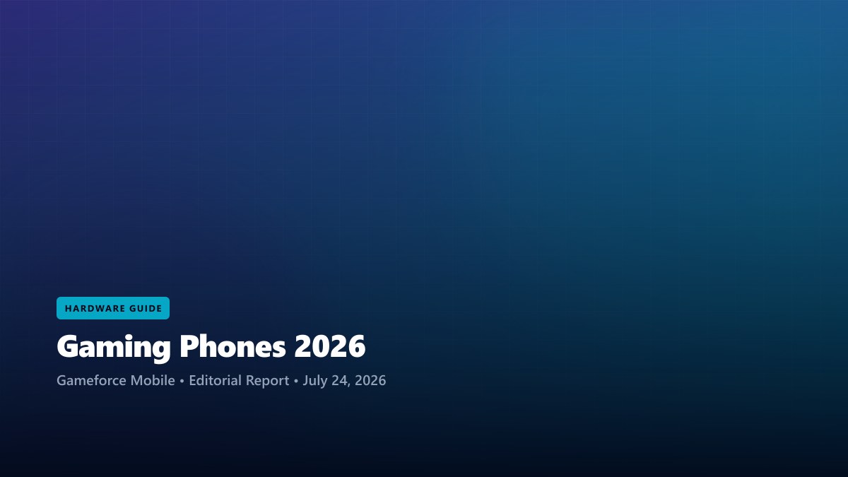 Gaming phones remain split between dedicated beasts and mainstream flagships