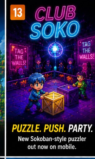 Club Soko turns nightclub tagging into a puzzler