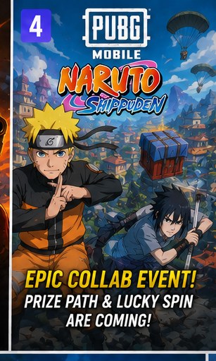 PUBG Mobile x Naruto Shippuden event incoming