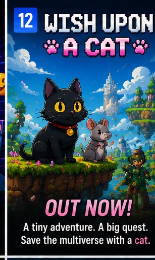 Wish Upon A Cat launches on mobile