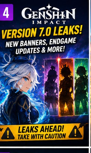 Genshin Impact Version 7.0 leaks point to future banners and endgame updates