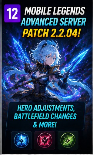 Mobile Legends Advanced Server Patch 2.2.04 goes live