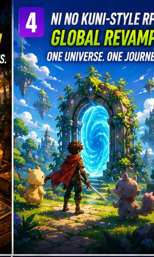 Ni no Kuni: Cross Worlds starts global unified service revamp