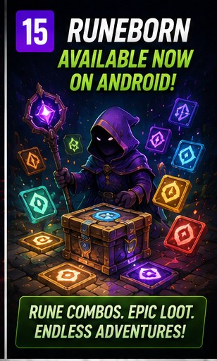Runeborn stays live on Android