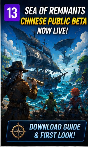 Sea of Remnants Chinese public beta draws global curiosity