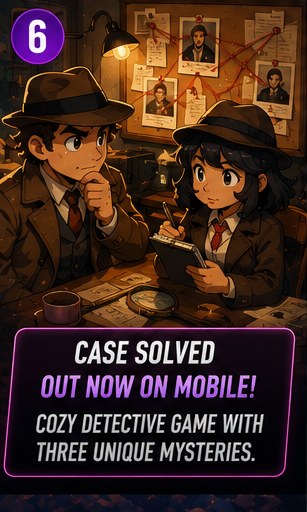 Case Solved launches on mobile