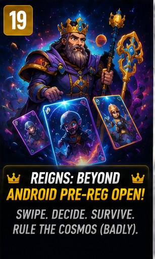 Reigns: Beyond opens Android pre-registration
