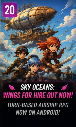 Sky Oceans: Wings for Hire lands on Android