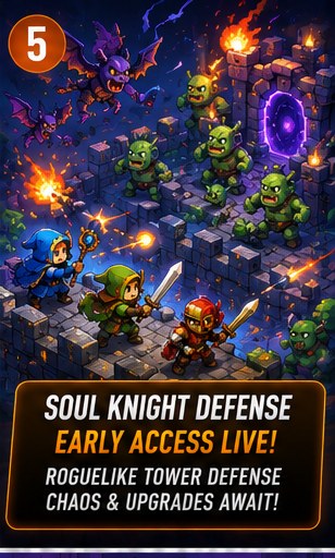 Soul Knight Defense enters Android early access