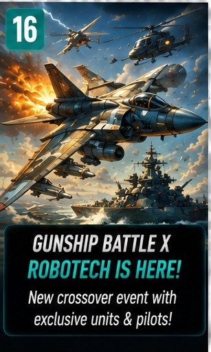 Gunship Battle launches Robotech crossover