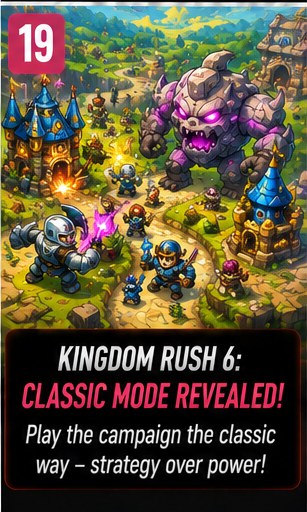 Kingdom Rush 6 reveals Classic Mode