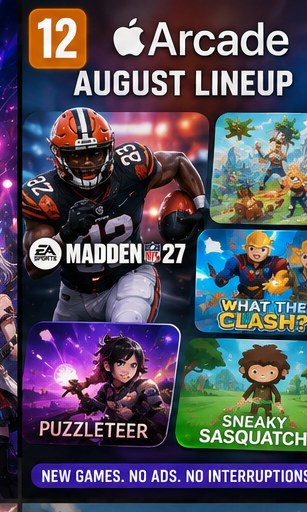 Apple Arcade prepares August additions