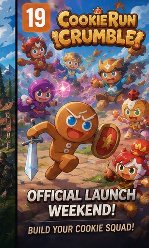CookieRun: Crumble enters opening weekend