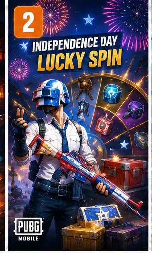 PUBG Mobile adds Independence Day Lucky Spin