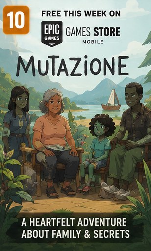 Mutazione is free on Epic's mobile store