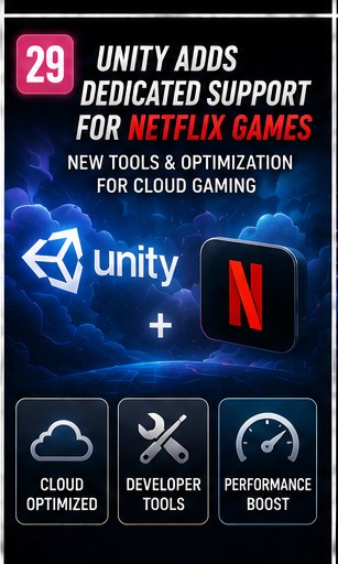 Unity adds dedicated Netflix Games support