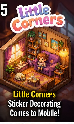 Little Corners is bringing cosy sticker decorating to mobile later in 2026