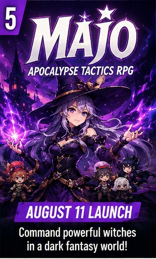 DarkWind's MAJO – Apocalypse Tactics RPG launches on mobile August 11