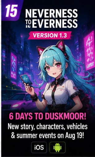 Neverness to Everness Version 1.3 is six days away from its Duskmoor expansion
