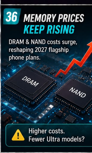 Rising memory prices reportedly reshape Xiaomi, Oppo and Vivo's 2027 Ultra-phone strategies