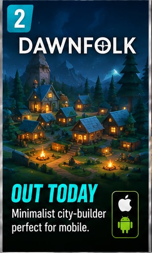 Dawnfolk launches on mobile with minimalist city-building designed for short sessions