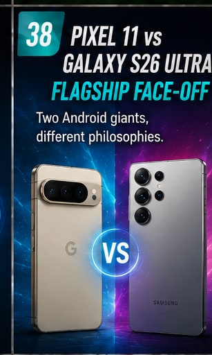 Pixel 11 Pro XL and Galaxy S26 Ultra illustrate two very different approaches to Android flagships