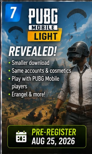 PUBG Mobile Light targets smaller downloads without separating players from the main PUBG Mobile ecosystem