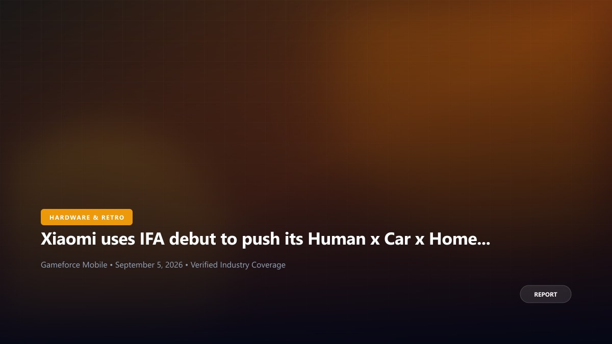 Xiaomi uses IFA debut to push its Human x Car x Home strategy