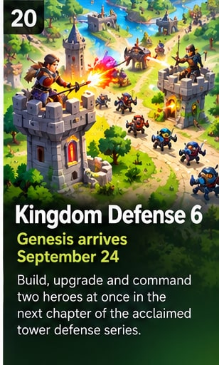 Kingdom Rush 6: Genesis keeps premium strategy momentum building