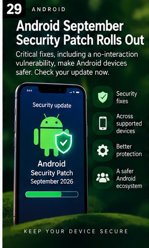 Android September security patch addresses critical no-interaction vulnerability