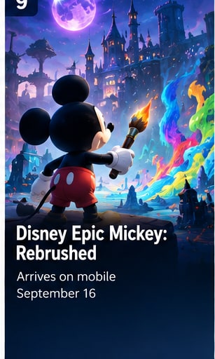 Disney Epic Mickey: Rebrushed is two days from mobile launch