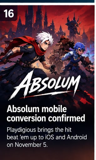 Absolum mobile conversion opens another route for premium action games