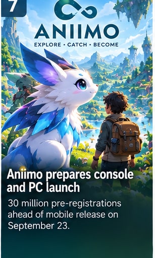 Aniimo prepares console and PC launch before mobile follows September 23