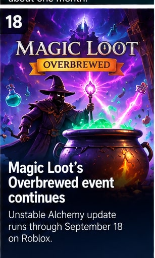 Magic Loot's Overbrewed event continues through the week
