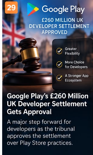 Google Play's £260 Million UK Developer Settlement Gets Approval