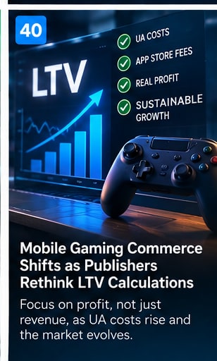 Mobile Gaming Commerce Shifts as Publishers Rethink LTV Calculations