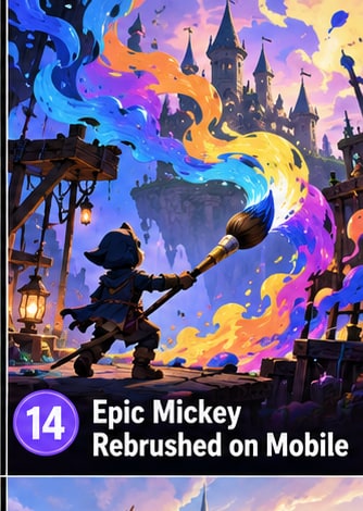 Disney Epic Mickey: Rebrushed Settles Into Mobile After September 16 Release
