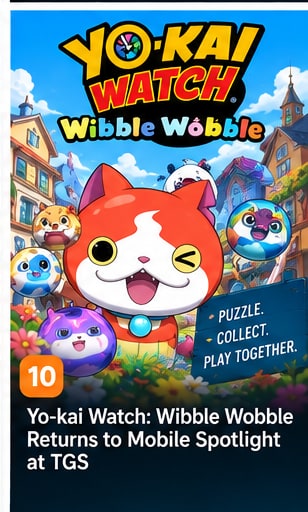 Yo-kai Watch: Wibble Wobble Returns to Mobile Spotlight at TGS