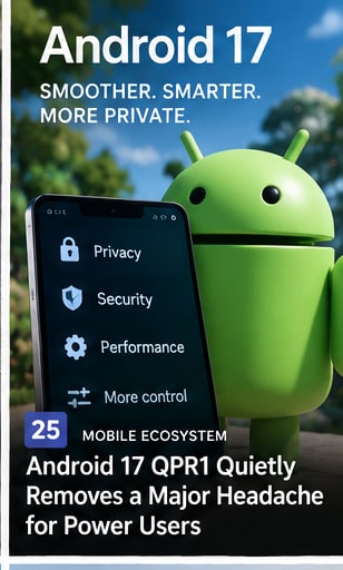 Android 17 QPR1 Quietly Removes a Major Headache for Power Users